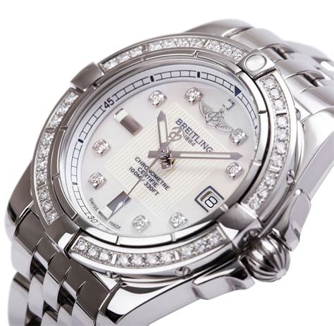 breitling woman's watches|breitling women's diamond watches.